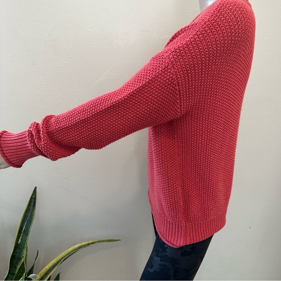 Jessica Simpson rust orange sweater Sz S - Picture 5 of 9